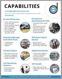 Electronic Drives and Controls Capabilities