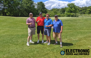 Team at the American Legion Golf Outing