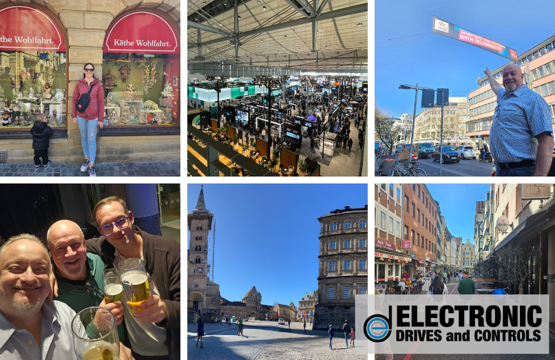 Collage of EDC's trip to Germany with Siemens